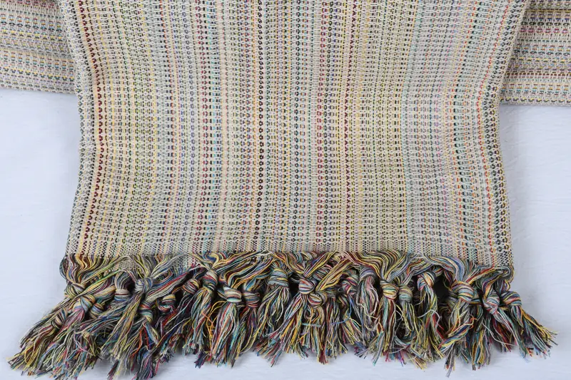Shower Curtain, Engagement Gift, Decorative Blanket, Boho Throw Blankets, Thanksgiving Tablecloth, 100x80 Cotton Waffle Towel, Housewarming Gift - 2