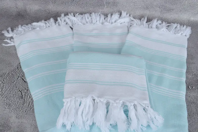 Organic Turkish towel, Organic Towel, 70x40 Cotton Diamond Towel, Hammam towel, Quick-dry travel peshtemal towel, Bachelorette Favor, Organic towel - 4