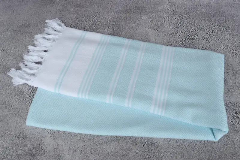 Organic Turkish towel, Organic Towel, 70x40 Cotton Diamond Towel, Hammam towel, Quick-dry travel peshtemal towel, Bachelorette Favor, Organic towel - 6