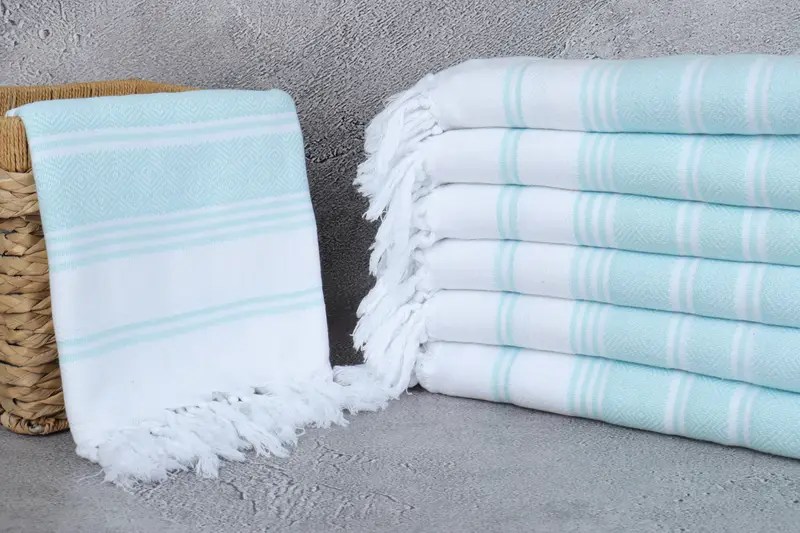Organic Turkish towel, Organic Towel, 70x40 Cotton Diamond Towel, Hammam towel, Quick-dry travel peshtemal towel, Bachelorette Favor, Organic towel - 3