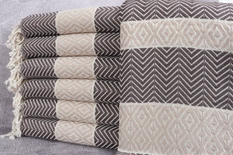 Spooky Bachelorette Party Favors, Employee Gifts, 70x40 Cotton Chevron Towel, Bachelorette Gifts, Soft towel, Bridesmaid Gift, Scarf Towel - 1