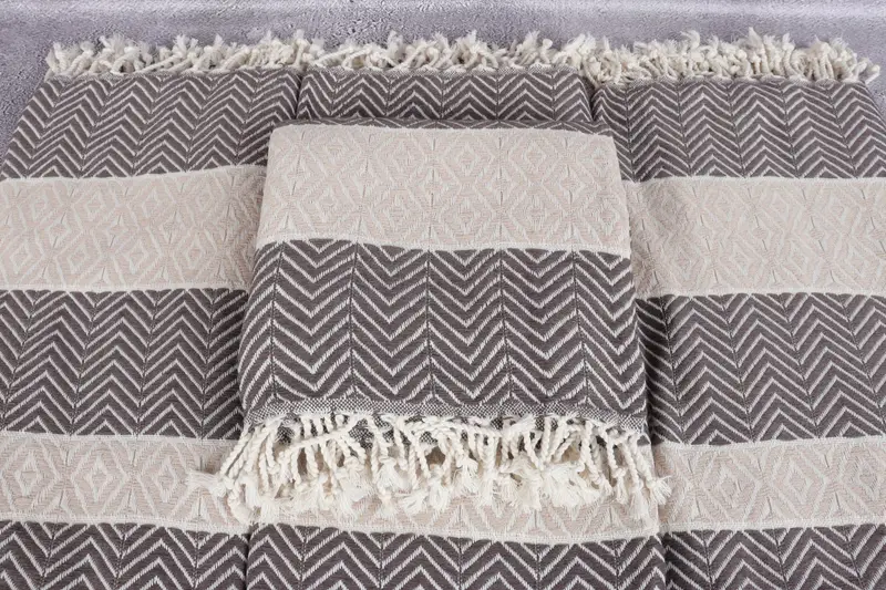 Spooky Bachelorette Party Favors, Employee Gifts, 70x40 Cotton Chevron Towel, Bachelorette Gifts, Soft towel, Bridesmaid Gift, Scarf Towel - 4