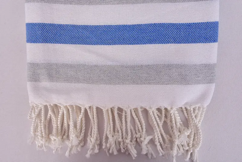 Bridesmaid Gifts Personalized, Fouta towel, Organic Towel, Monogrammed Beach Towel, Summer Towel, 64x36 Cotton Striped Towel, Housewarming Gift - 6
