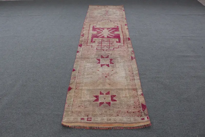 Vibrant Orange Rug, 10.1x10.1 ft Oriental Design