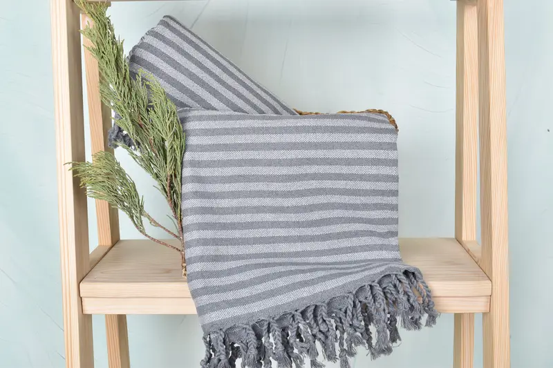 70x40 Cotton Diamond Towel, Best Friend Christmas Gift, Turkish towel, Travel Towel, Beach Size Towel, Quick-dry peshtemal, Housewarming Gift - 4