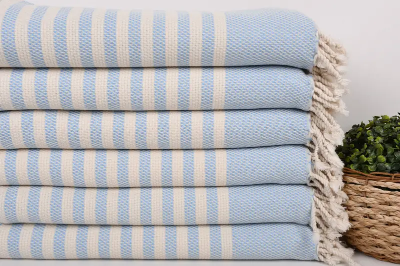 Wedding Gifts Towel, Organic Towel, Personalized Gifts, 68x40 Cotton Striped Towel, Bachelorette Party Items, Bridesmaid Favors, Custom Wedding Gift - 2