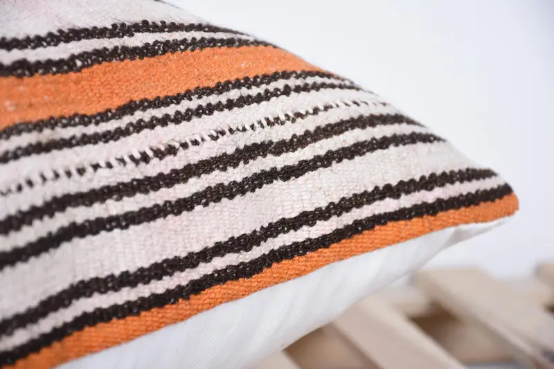 Wholesale Pillow Cover, Cushion, Antique Pillows, Authentic Pillow, Interior Designer Pillow, Throw Kilim Pillow, 24x24 Beige Cushion - 7
