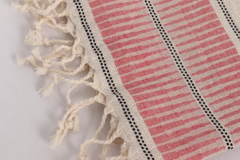 40x20 Linen Striped Towel, Bachelorette Party Decorations, Wedding Favors, Kitchen Towel, Gym Towel, Home Decor Towel, Monogrammed Hand Towel - 7