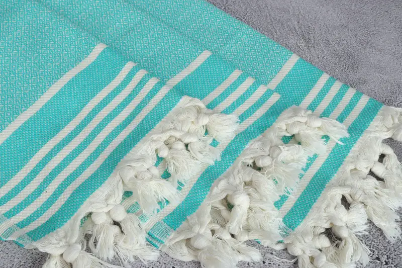 Bridesmaid Gifts, Monogram Hand Towel, Organic Towel, Bachelorette Party Gifts, 32x16 Cotton Diamond Towel, Wedding Favors, Custom Wedding Gifts - 5