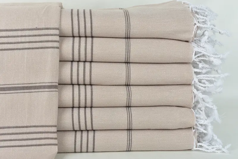 Unique Wedding Gift, Custom Wedding Gift, Halloween Gifts, 70x40 Cotton Striped Towel, Custom Wedding Gifts, Bachelor Bachelorette Party Favors - 1