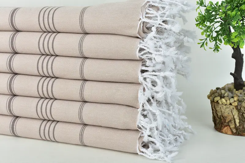 Unique Wedding Gift, Custom Wedding Gift, Halloween Gifts, 70x40 Cotton Striped Towel, Custom Wedding Gifts, Bachelor Bachelorette Party Favors - 3