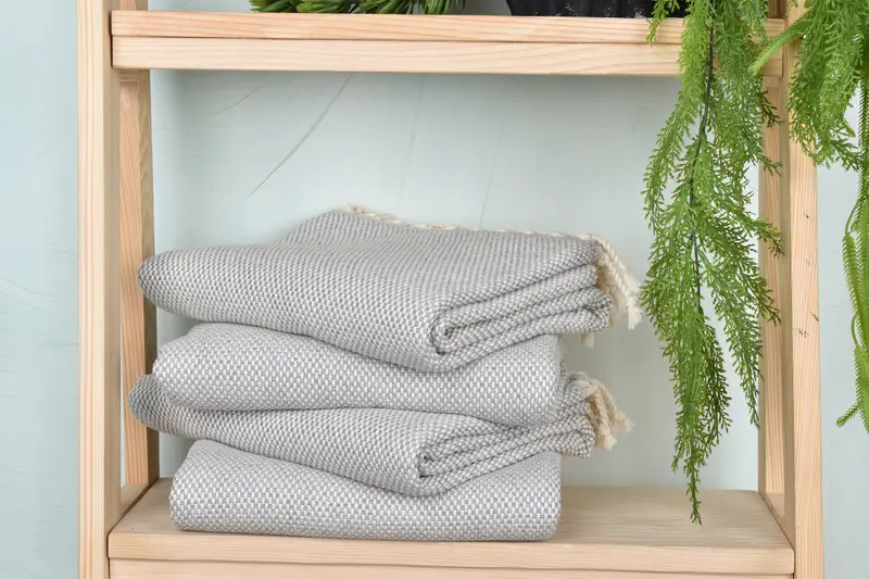 Organic Turkish towel, Friends Beach Towel, Bath towel, Turkish beach towel, Luxury Turkish Bath Towel, Custom Gifts, 70x40 Cotton Polka Dot Towel - 7