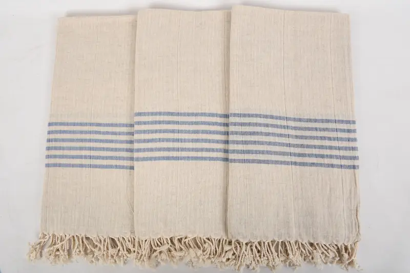 Best Wedding Gift, 68x36 Cotton Striped Towel, Gift For Best Friend, Bridal Shower Gift, Bachelorette Favors Beach, Fouta towel, Personalized Gift - 3