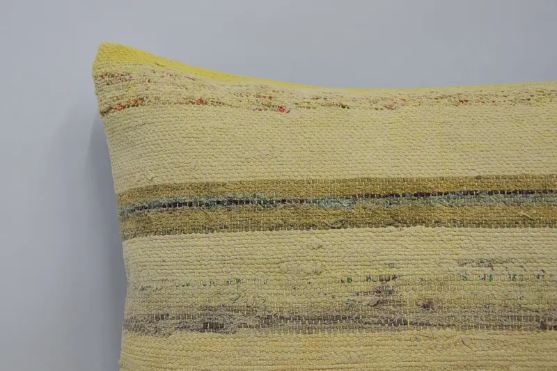Kilim Pillow, Patio Cushion Cover, 22x22 Beige Pillow Sham, Throw Kilim Pillow, Turkish Kilim Pillow, Pastel Pillow Sham, Cushion - 2