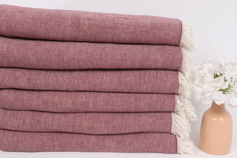70x60 Cotton Solid Towel, Bedspread, Family Gift Basket, Valentine Day Gift For Her, Bachelorette Party Favors, Bride Gift, Personalized Gifts - 3