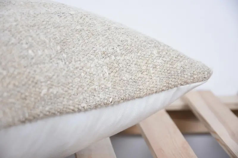 Kilim Pillow, Kilim Cushion Sham, Pillow, Pastel Cushion Cover, Vintage Pillow, 18x18 Beige Pillow Sham, Ethnic Throw Pillow - 7