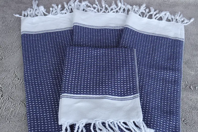 Bridesmaid Proposal Gift, Monogram Kitchen Towel, 32x16 Cotton Striped Towel, Gift For The Home Decor, Monogrammed Hand Towel, Bathroom Towels - 4