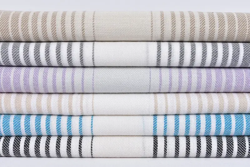 Personalized Beach Towel, Quick-Dry Beach Towel, Girl Trip Party Favor, Spa Gift, Travel Towel, 60x38 Cotton Striped Towel, Sand-resistant towel - 2