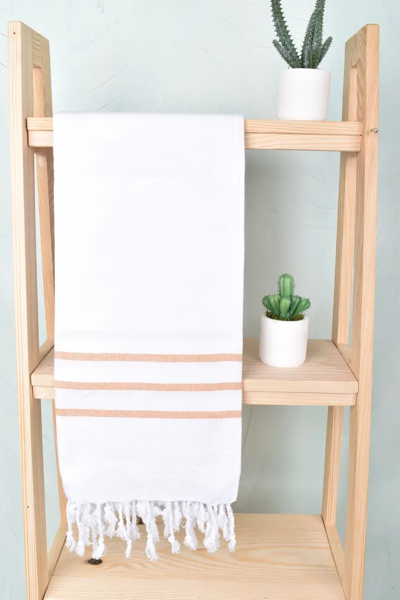 Pool Towels, Home Decor Gifts, Spa Gift Towel, Gift Boxes Towel, Beach Towel Gift, 70x40 Cotton Striped Towel, Bridesmaid Gift Towel, Holiday Towel - 8