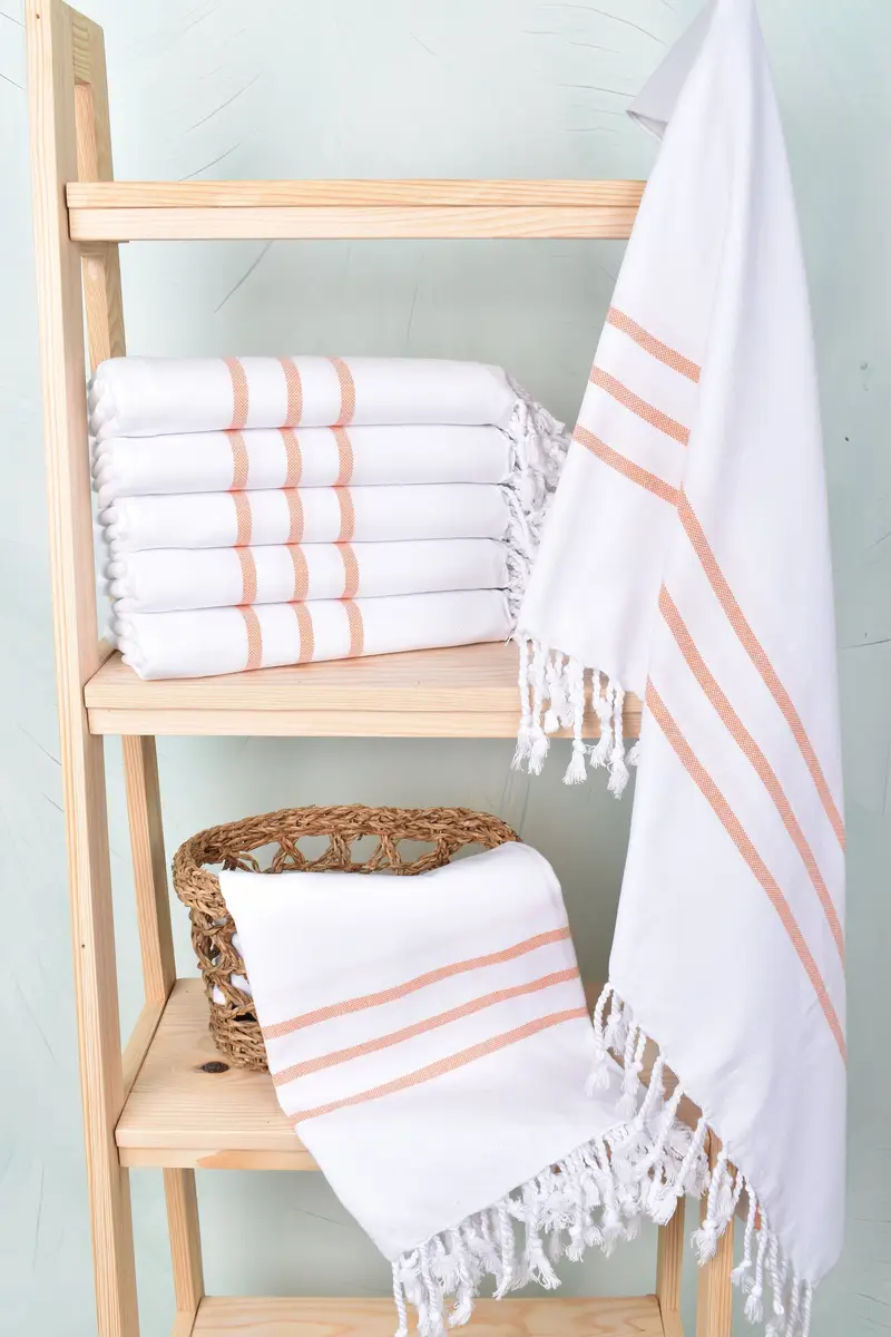 Pool Towels, Home Decor Gifts, Spa Gift Towel, Gift Boxes Towel, Beach Towel Gift, 70x40 Cotton Striped Towel, Bridesmaid Gift Towel, Holiday Towel - 3