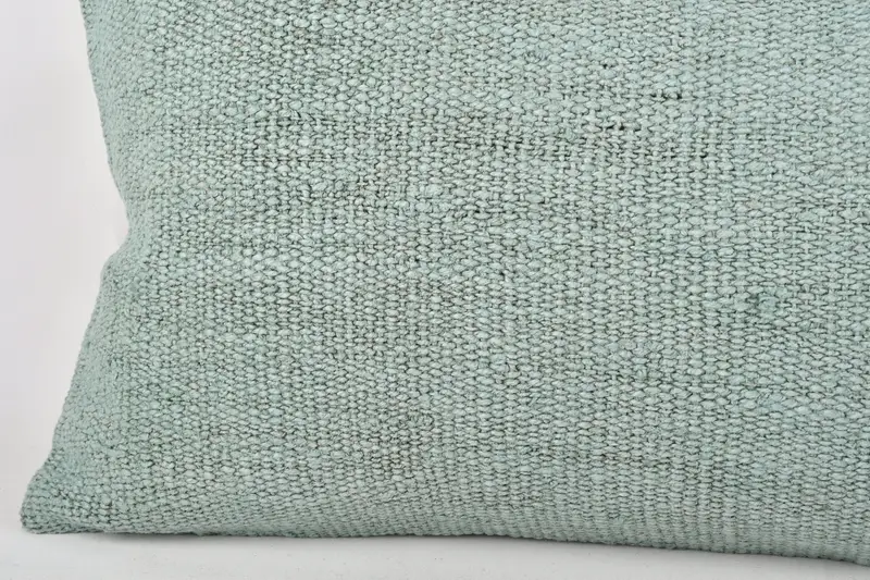 Knitted Pillow, Pillow, 16x36 Gray Pillow, Turkish Kilim Pillow, Antique Pillows, Outdoor Bolster Cushion, Kilim Pillow, Toss Pillow Sham - 4