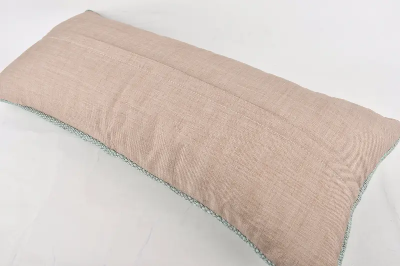 Knitted Pillow, Pillow, 16x36 Gray Pillow, Turkish Kilim Pillow, Antique Pillows, Outdoor Bolster Cushion, Kilim Pillow, Toss Pillow Sham - 7