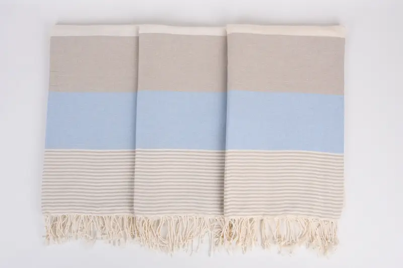 68x40 Cotton Striped Towel, Kids Beach Towel, Personalized Gift, Wedding Gift, Monogram Beach Towel, Bridesmaid Proposal Gift, Pool Towels - 7