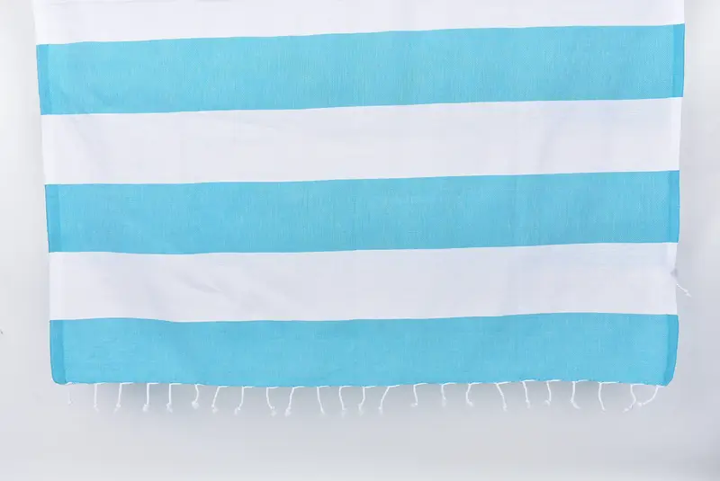 Gift For The Home Decor, Beach Wedding Favor, Custom Hand Towel, House Warming Gift, 40x24 Cotton Striped Towel, Kitchen Towel, Wedding Favors - 8