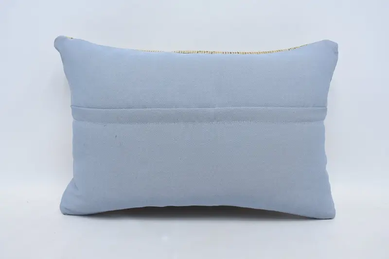 Neutral Throw Pillow Case, Antique Pillows, Pillow for Sofa, Vintage Pillow, Square Throw Pillow, 16x24 Yellow Cushion Case, Pillow Sham - 6