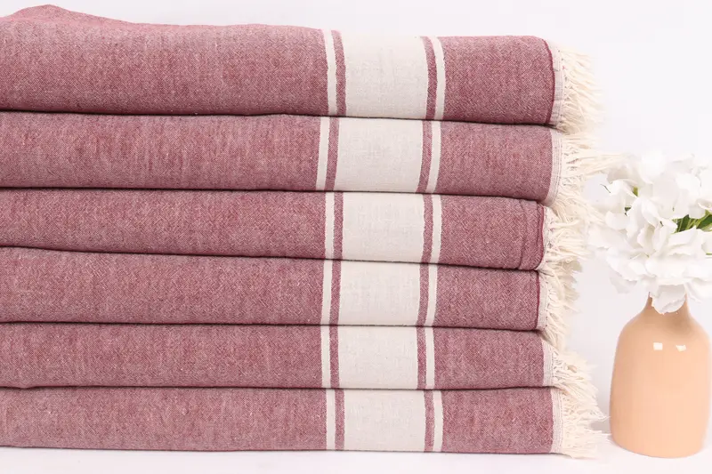 Custom Wedding Gifts, 70x60 Cotton Striped Towel, Bachelor Gift, Beach Theme Bachelorette Party, Bachelorette Party Favors, Boho Throw Blankets - 3