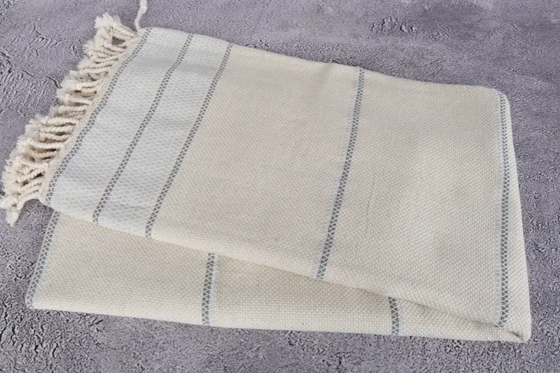 70x36 Cotton Striped Towel, Peshtemal Towel USA, Valentines Day Gift For Him, Hammam towel, Bachelor Bachelorette Party Favors, Housewarming Gift - 6