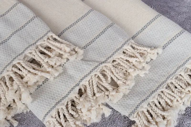 70x36 Cotton Striped Towel, Peshtemal Towel USA, Valentines Day Gift For Him, Hammam towel, Bachelor Bachelorette Party Favors, Housewarming Gift - 5