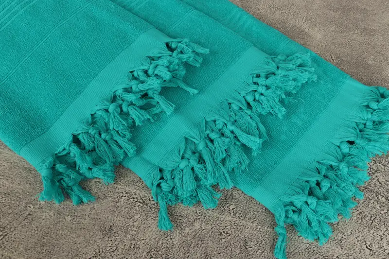 Bridesmaid Gift Towel, 76x36 Cotton Striped Towel, Lightweight Turkish towel, Bridesmaid Proposal Gift, Spa Towel, Gift For Him, Bachelorette Towel - 5