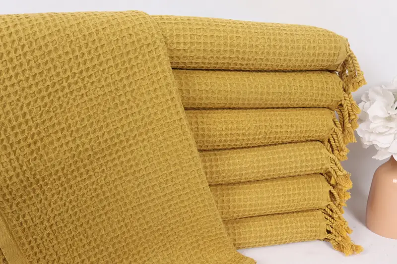 Toplu sipariş havlu, doğum günü hediyesi, kişiselleştirilmiş bulaşık havlu, mutfak havlu, nedime hediyeleri, 40x20 pamuk waffle havlu, gelin duş iyilik - 1