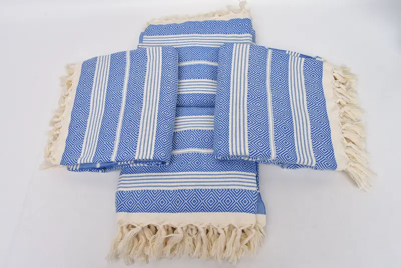 Bachelorette Gifts, Beach Towel Personalized, Beach Towel Bulk, Absorbent towel, 70x38 Cotton Diamond Towel, Turkish Towel Set, Valentines Gift - 6
