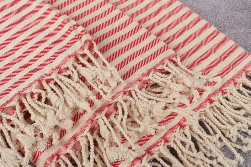 Family Gift Basket, Gift Boxes Towel, Sand-resistant towel, Girl Trip Party Favor, 70x40 Cotton Striped Towel, Beach Towel Gift, Custom Towel - 5