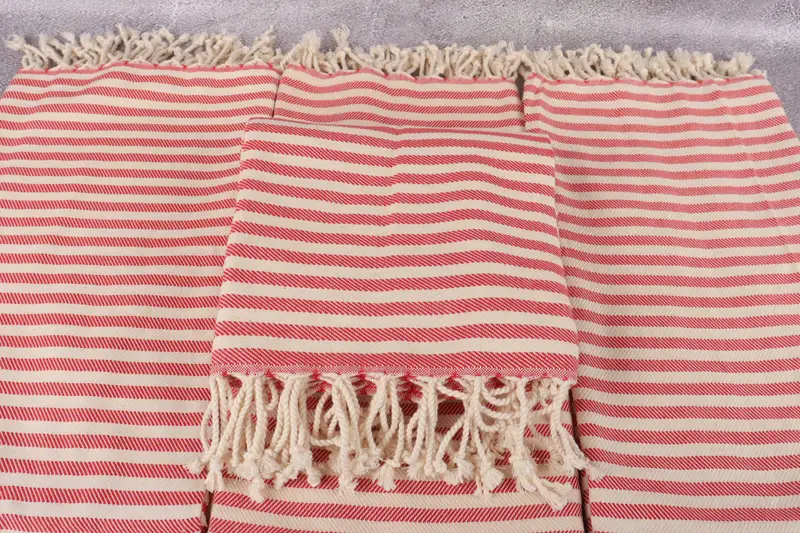 Family Gift Basket, Gift Boxes Towel, Sand-resistant towel, Girl Trip Party Favor, 70x40 Cotton Striped Towel, Beach Towel Gift, Custom Towel - 4