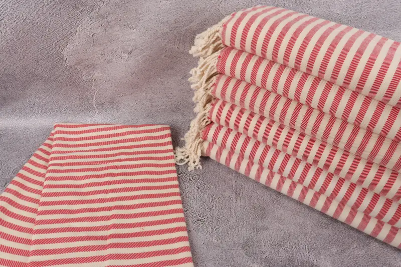 Family Gift Basket, Gift Boxes Towel, Sand-resistant towel, Girl Trip Party Favor, 70x40 Cotton Striped Towel, Beach Towel Gift, Custom Towel - 2