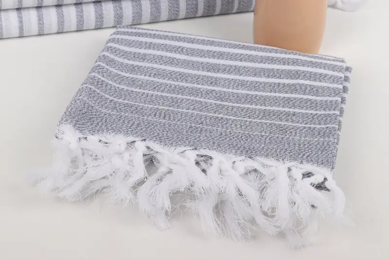 Bachelorette Party Decorations, Gift For Mom, 70x40 Cotton Striped Towel, Custom Beach Towel, Large Turkish Towel, Personalized Home Gift Wedding - 5