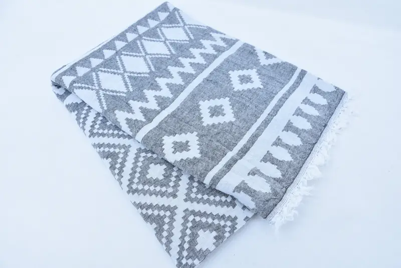 Wedding Favors, Bathroom Towel, Holiday Towel, Personalized Turkish Towel, Bachelor Bachelorette Party Favors, Pool Towels, 68x40 Cotton Aztec Towel - 6