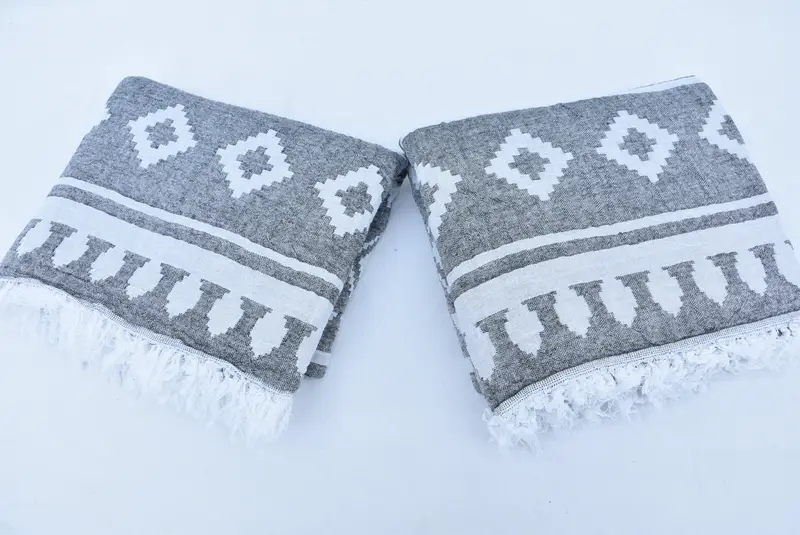 Wedding Favors, Bathroom Towel, Holiday Towel, Personalized Turkish Towel, Bachelor Bachelorette Party Favors, Pool Towels, 68x40 Cotton Aztec Towel - 5