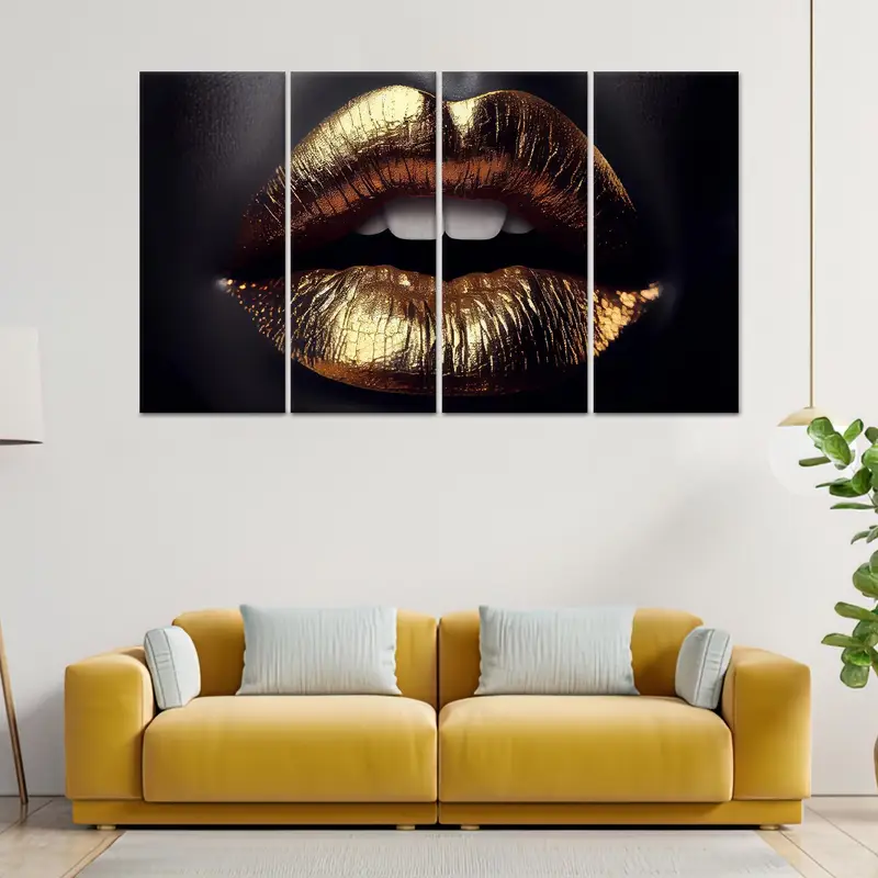 Altın Kadın Kanvası: Güzellik Merkezleri ve Mağaralar için Seksi Sanat