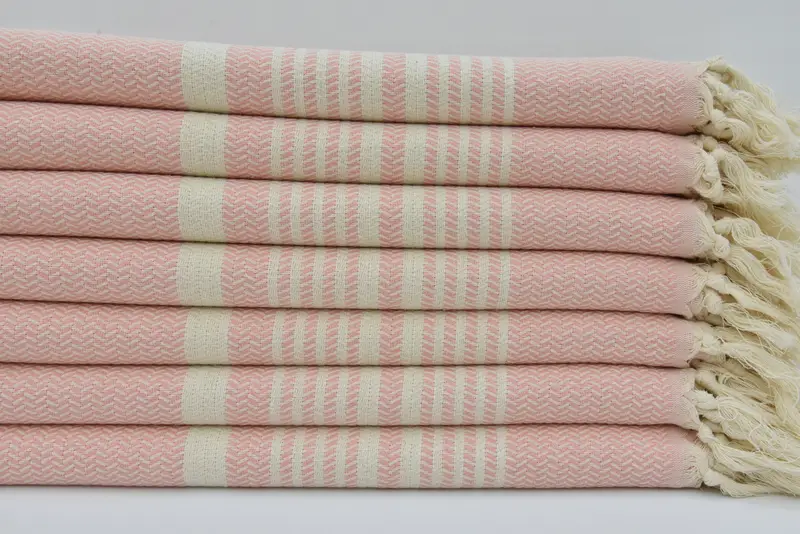 Custom Turkish Towel, Bachelorette Party Gift, Personalized Bridesmaid Gift, Absorbent Turkish towel, 70x40 Cotton Striped Towel, Wedding Gift Ideas - 1