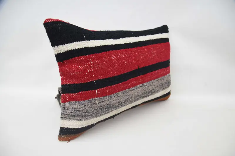 Pillow for Couch, Outdoor Cushion Case, Home Decor Pillow, Boho Pillow, 16x24 Red Cushion Case, Outdoor Pillow Sham, Pillow Cover - 3