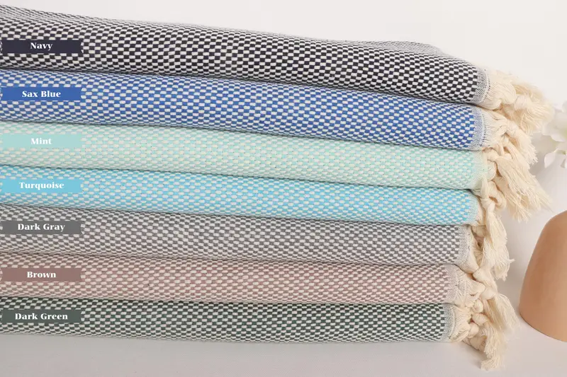 Gift For Bride, Turkish Hand Towel, Xmas Gifts, 40x18 Cotton Polka Dot Towel, Bachelor Towel, Custom Wedding Gifts, Wedding Gift, Wedding Favors - 2