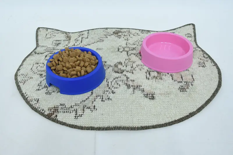 Mantel individual redondo de lana beige y marrón bohemio, mantel individual de estilo tradicional