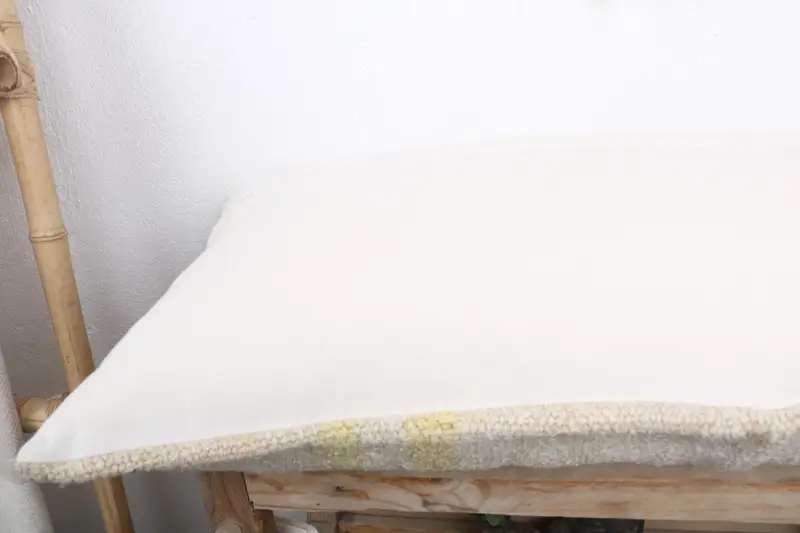 Pillow Sham, Kilim Cushion Sham, 16x36 White Pillow Sham, Turkish Pillow, Handmade Kilim Cushion, Traditional Cushion, Authentic Cushion Case - 7