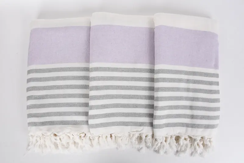 Beach Theme Bachelorette Party Gifts, Organic Turkish towel, Mother Of The Groom Gift, 68x36 Cotton Striped Terry Towel, Turkish towel, Bath towel - 7