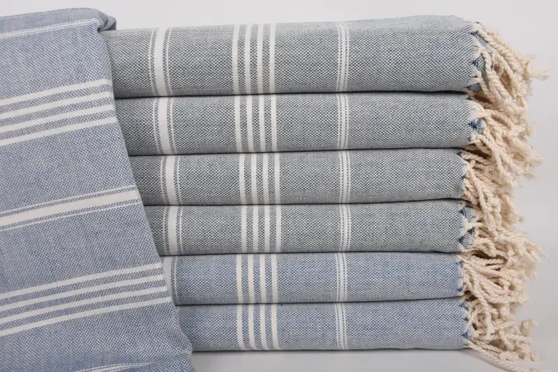 Personalized Turkish Towel, Fouta towel, 68x40 Cotton Striped Towel, Turkish Beach Towel Monogram, Customized Towels, Quick-Dry Beach Towel