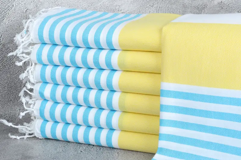 Bachelorette Party Gifts Bridesmaids, Cotton towel, 70x40 Cotton Striped Towel, Handwoven Turkish bath towel, Home Gift, Bachelorette Party Gift - 1